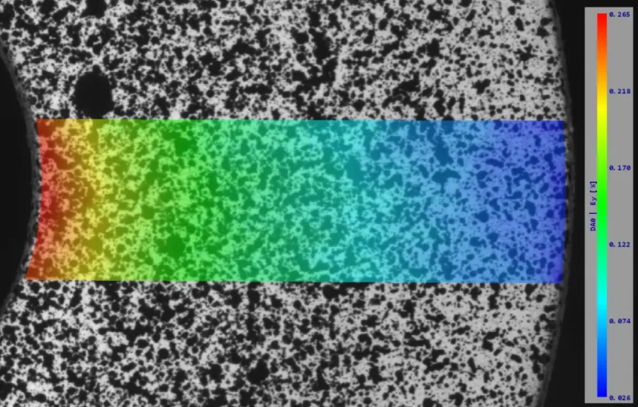 STRAIN DISTRIBUTION ON A CURVED BEAM: DIC VS. FEM 5 2