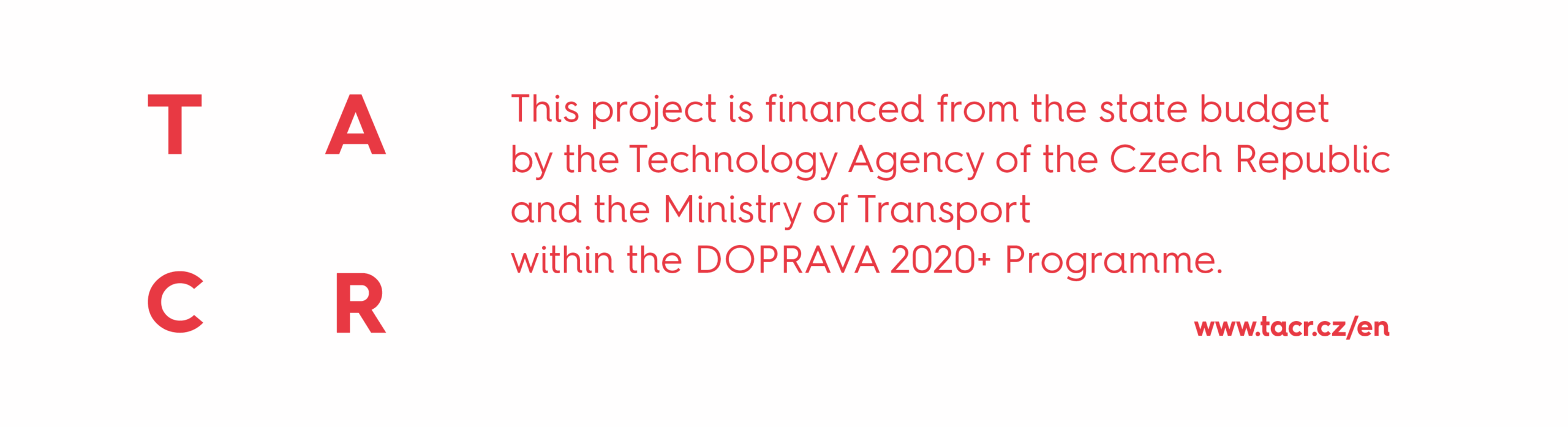 DOPRAVA 2020 Programme red scaled